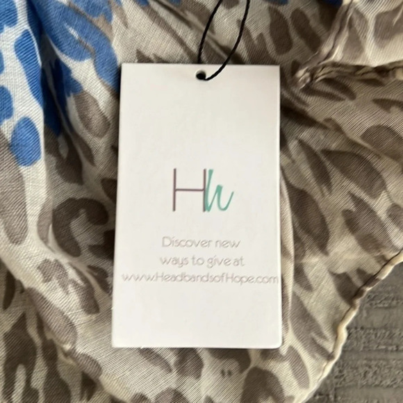 Headbands of Hope Cheetah Print Scarf - Picture 4 of 4